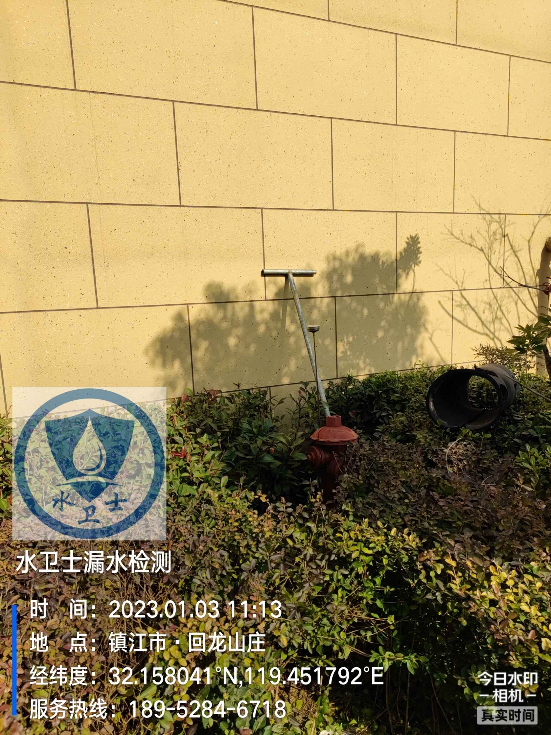 鎮(zhèn)江消防管道漏水檢測案例