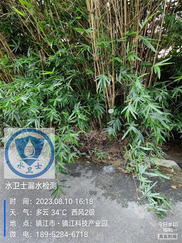 鎮(zhèn)江暗管漏水檢測案例